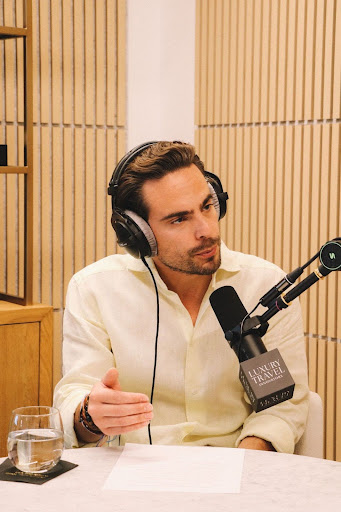 Adam Deflorian during episode 16 of Luxury Travel Innovators podcast.