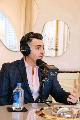 Ian Di Tullio during episode 17 of Luxury Travel Innovators podcast.