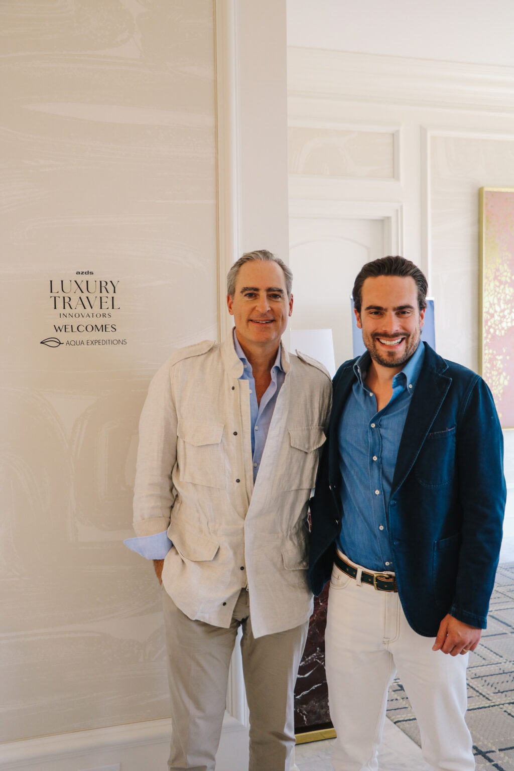 Adam Deflorian and Francesco Galli Zugaro on the Luxury Travel Innovators podcast.