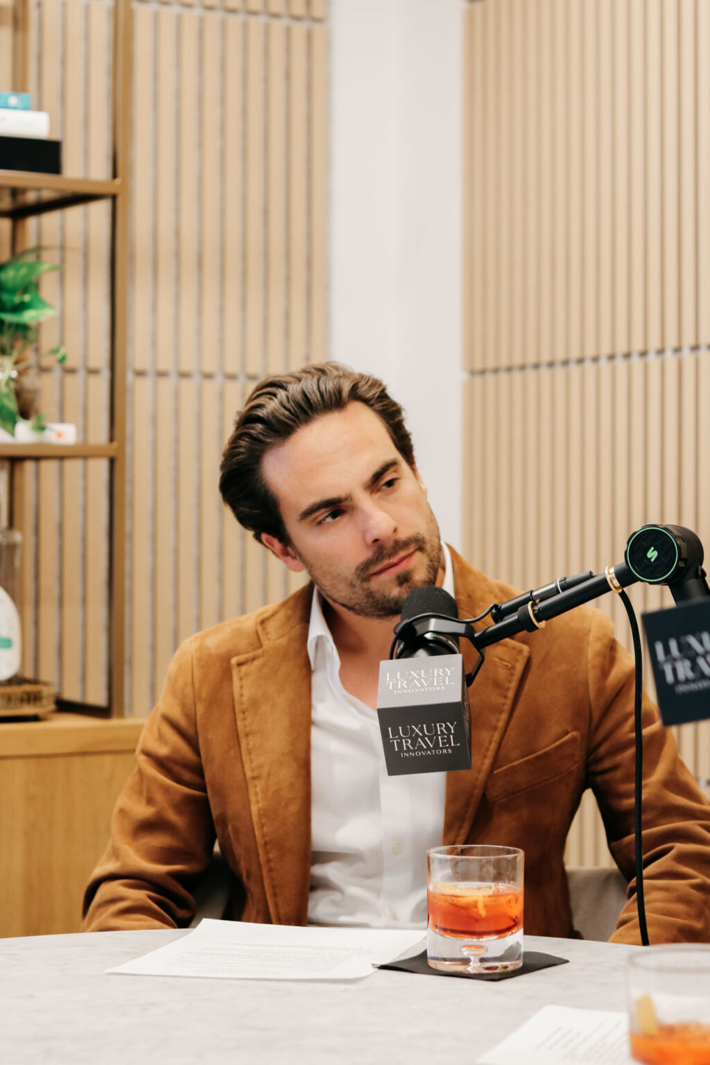 Adam Deflorian during Episode 21 of the Luxury Travel Innovators podcast.