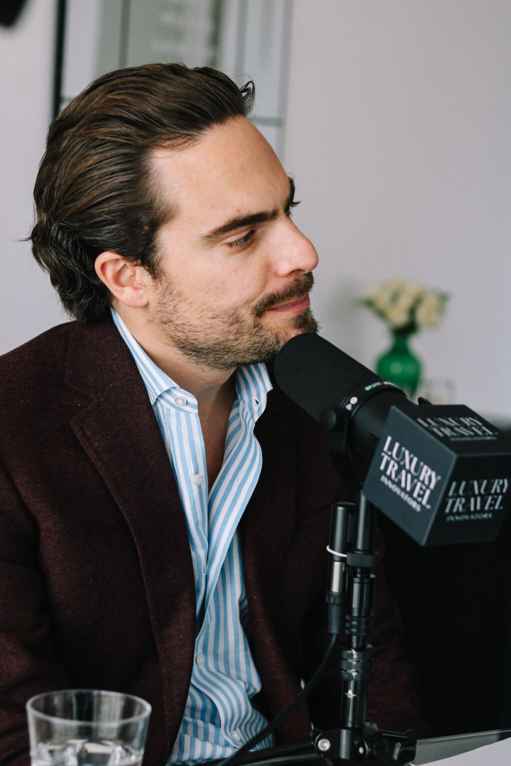 Adam Deflorian during Episode 24 of the Luxury Travel Innovators podcast.