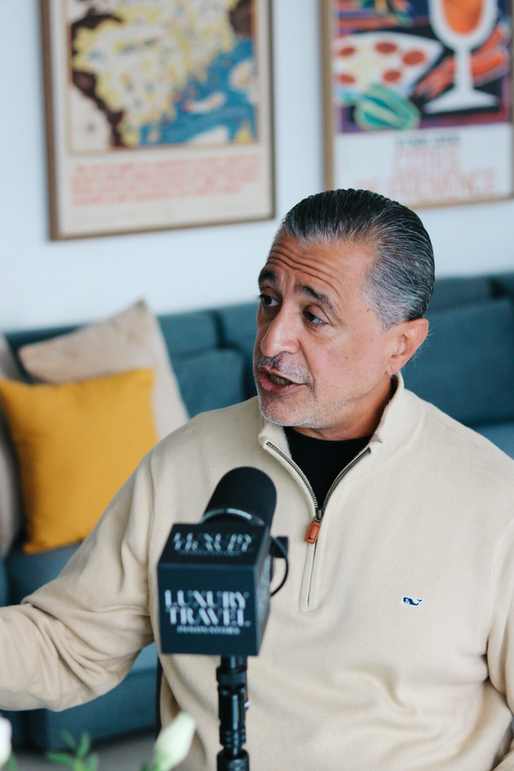 Nikheel Advani during Episode 26 of the Luxury Travel Innovators podcast.