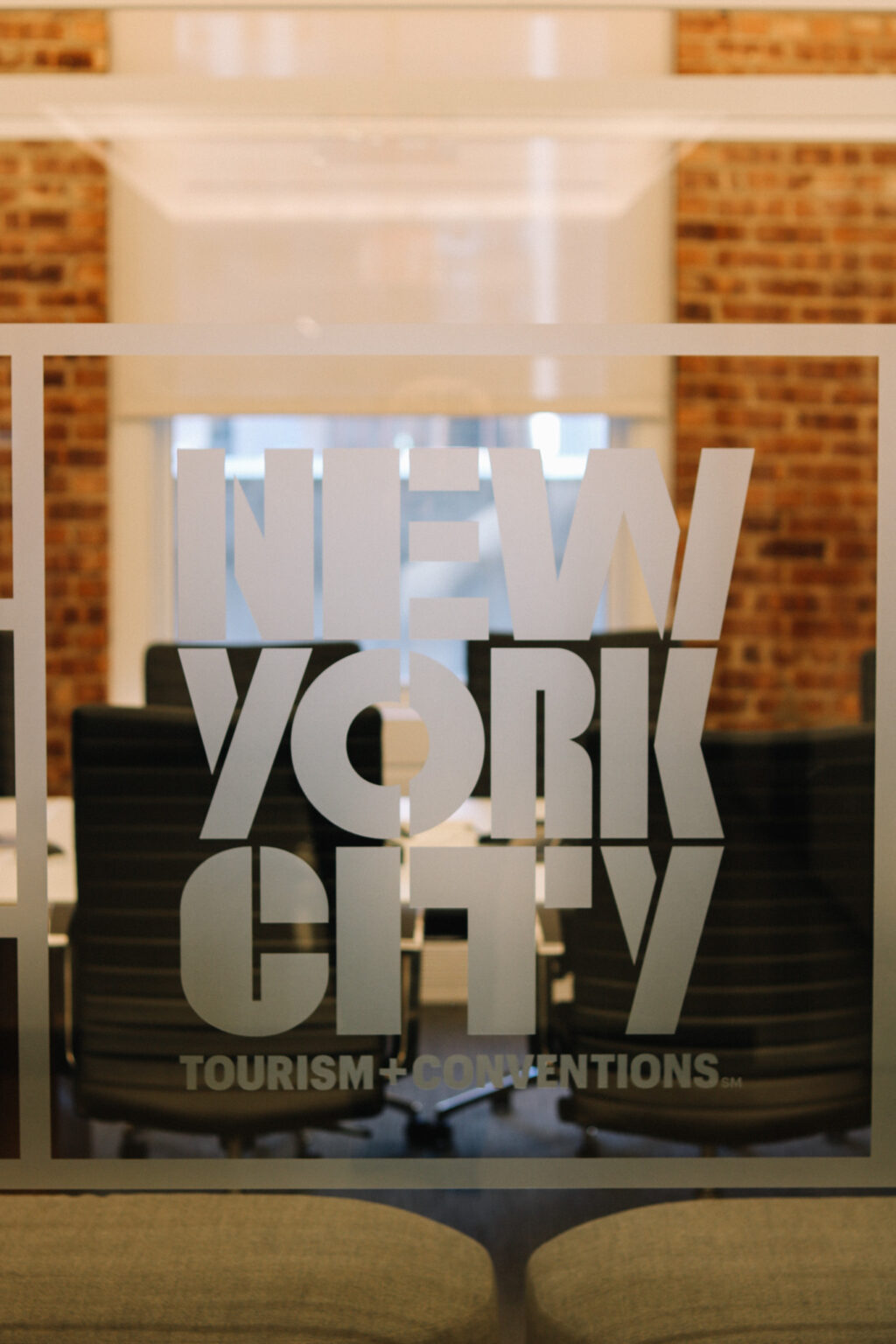 In the New York City Tourism and Conventions offices during Episode 27 of the Luxury Travel Innovators podcast.