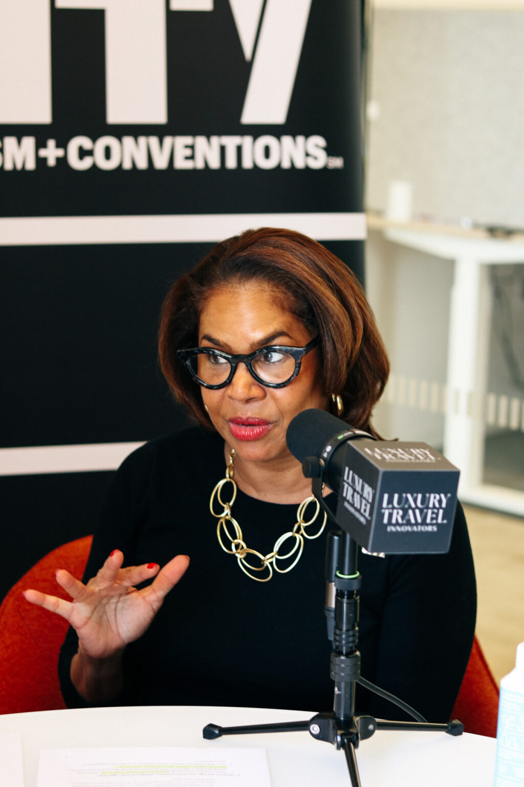 Julie Coker during Episode 27 of the Luxury Travel Innovators podcast.