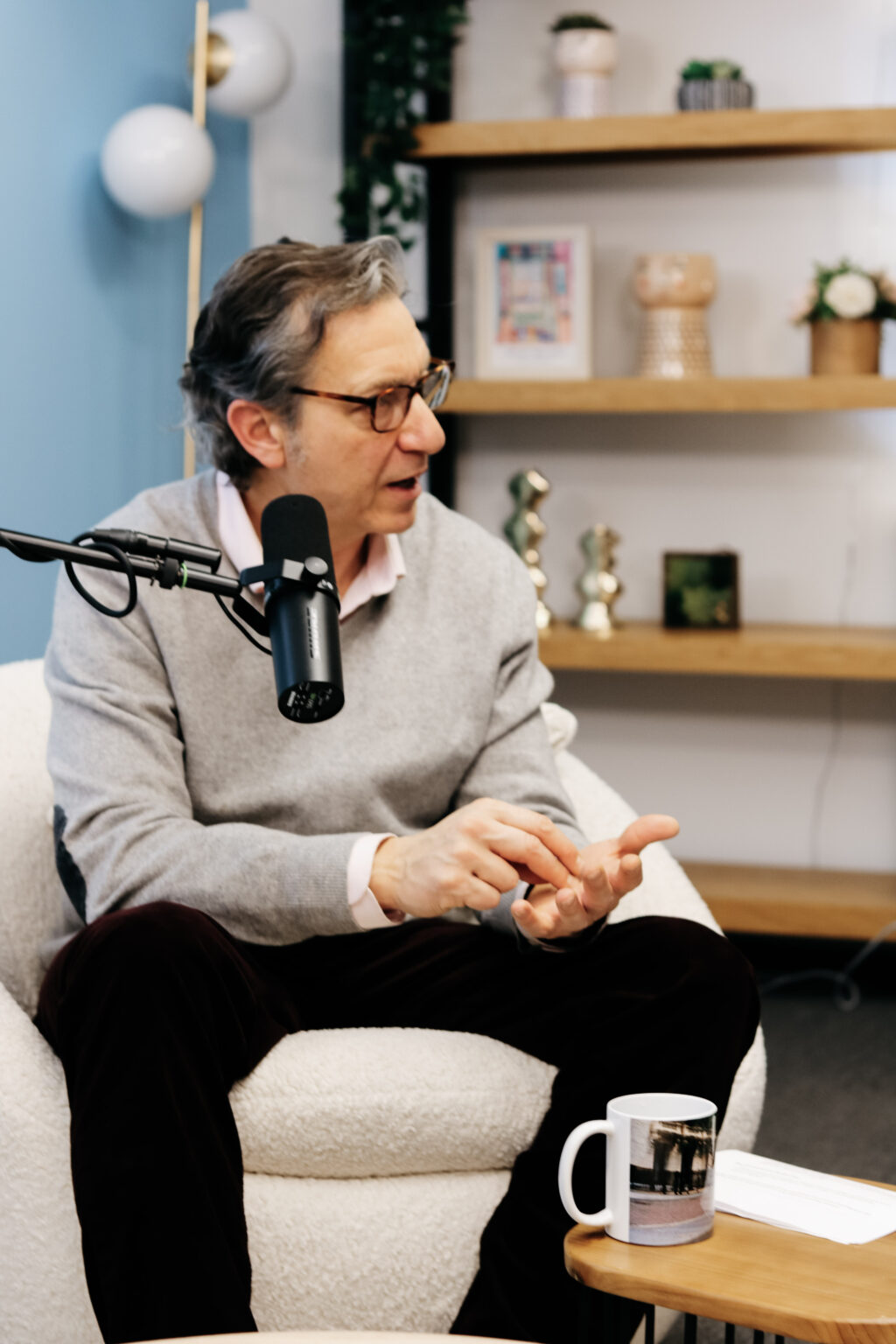 Caleb Silver, Chief Business Editor of People, Inc and Editor in Chief of Investopedia, recording episode 30 of Luxury Travel Innovators.