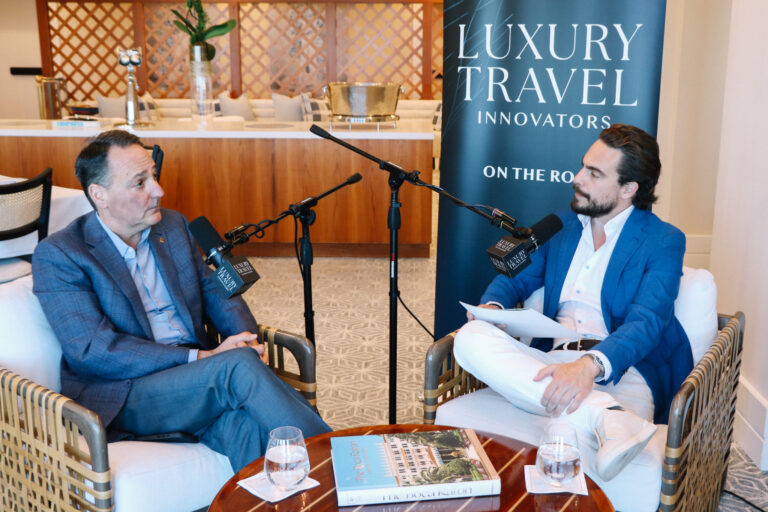 Adam Deflorian and Daniel Hostettler for episode 36 of Luxury Travel Innovators.