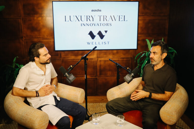 Adam Deflorian and Myk Likhov for episode 37 of Luxury Travel Innovators.