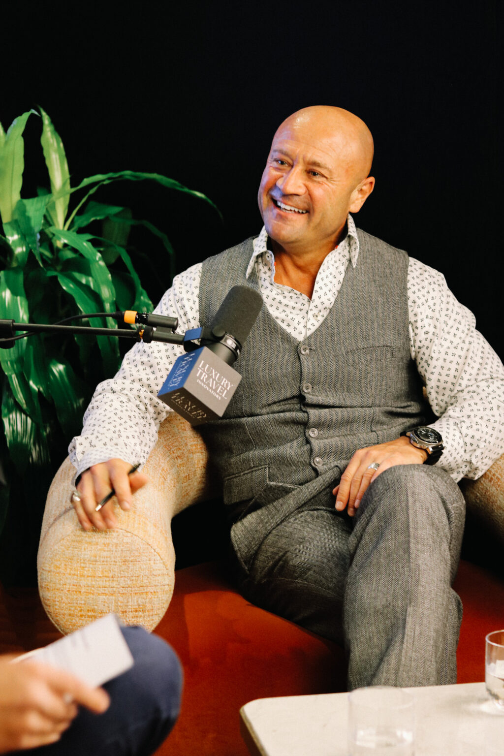 Simon Sorpresi during episode 38 of the Luxury Travel Innovators.