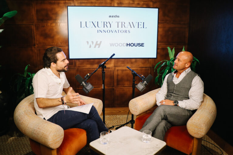 Adam Deflorian and Simon Sorpresi for episode 38 of Luxury Travel Innovators.